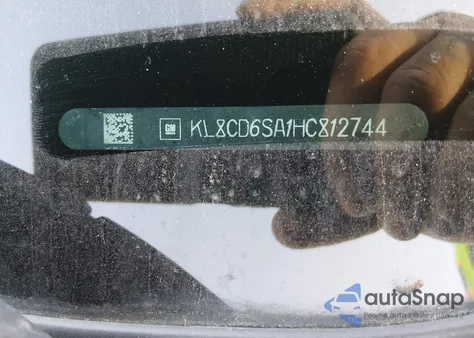 2017 Chevrolet Spark 1Lt Cvt из США, поврежденный, VIN KL8CD6SA1HC812744